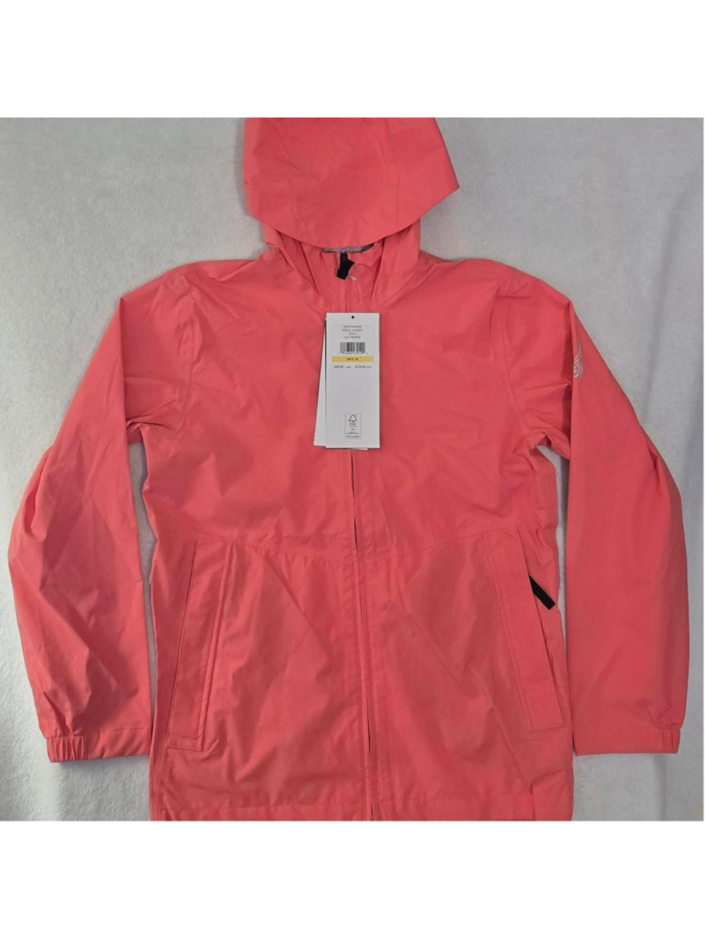 Spyder Boy's Medium pink windbreaker jacket in size M #windbreaker #outdoor